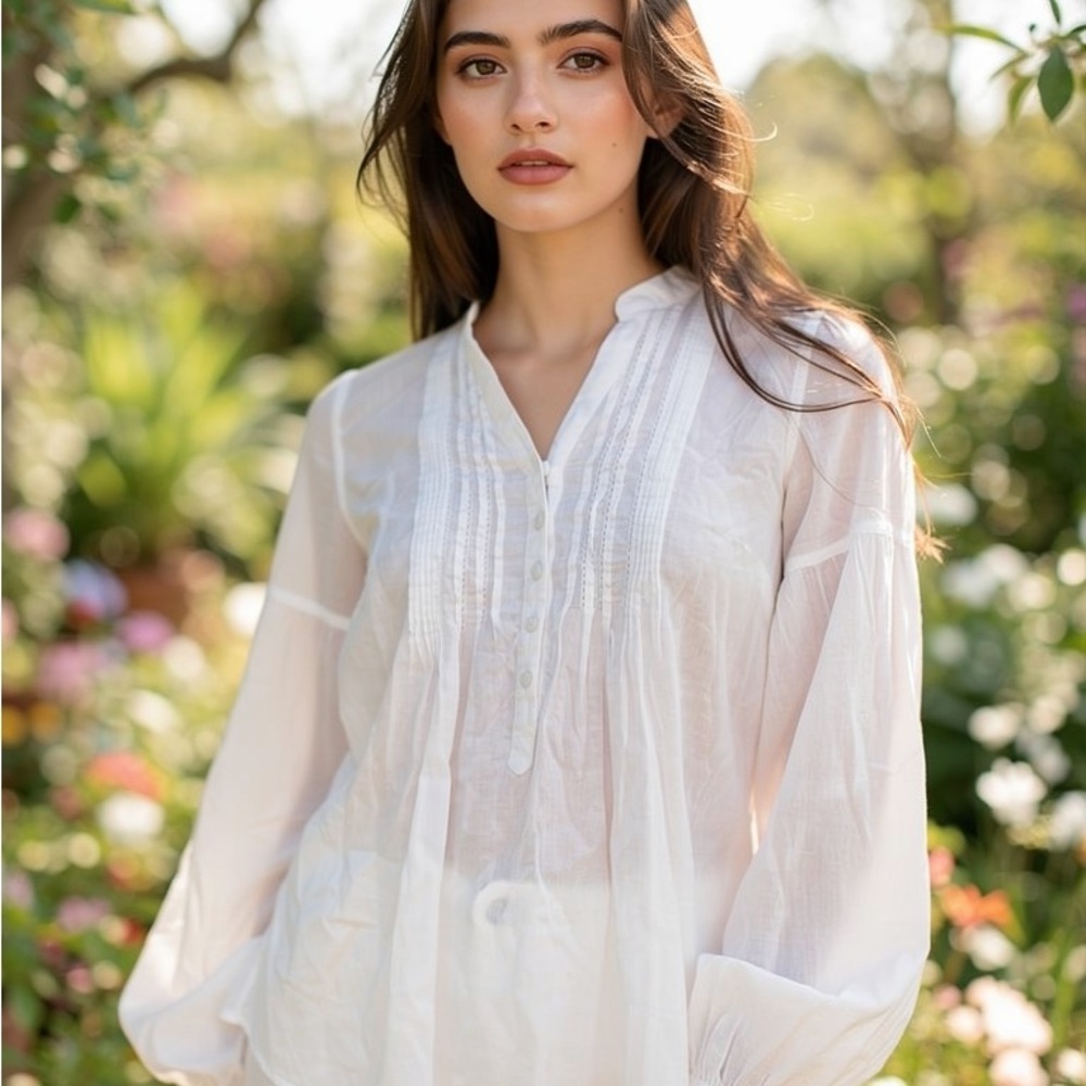Converse White Blouse for Women